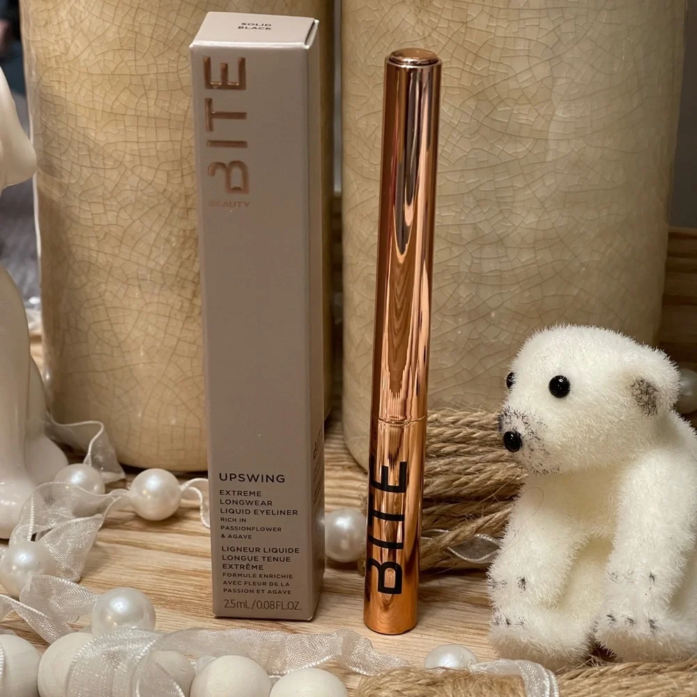 BITE BEAUTY Upswing Extreme Longwear Liquid Eyeliner in “Solid Black”